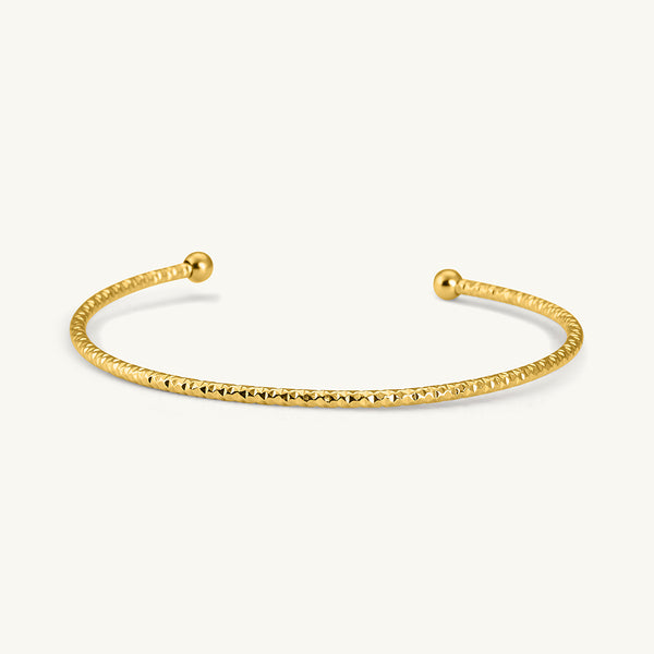 Minimal Twist Cuff Bracelet