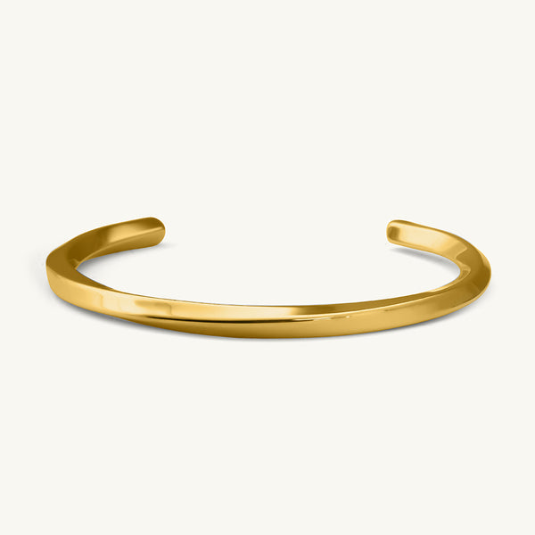Graceful Curve Cuff Bracelet