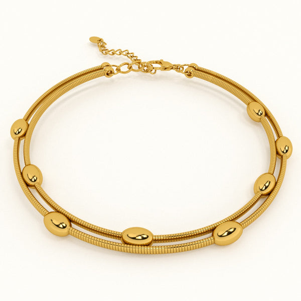Golden Orbit Bracelet