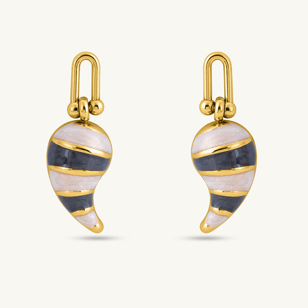 Tapered Twist Earrings