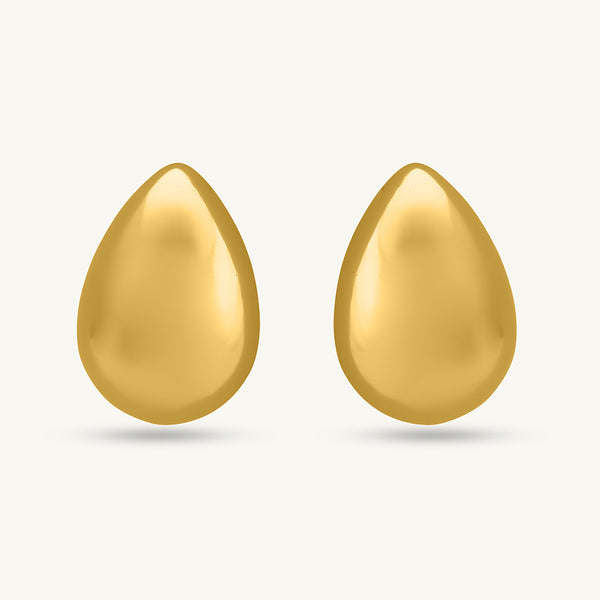 Bold Drop Stud Earrings