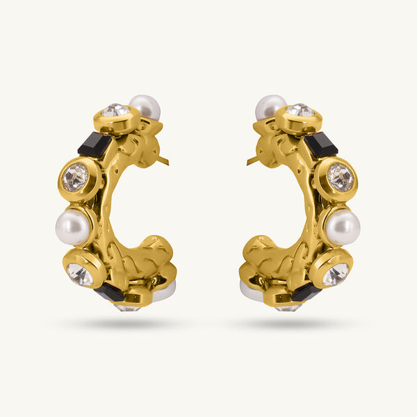 Sculpted Lumina Hoops