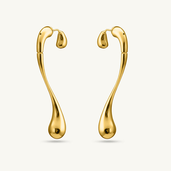Serpentine Dangle Earrings
