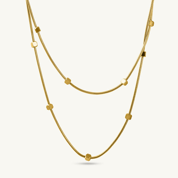 Luxe Orbit Layered Necklace