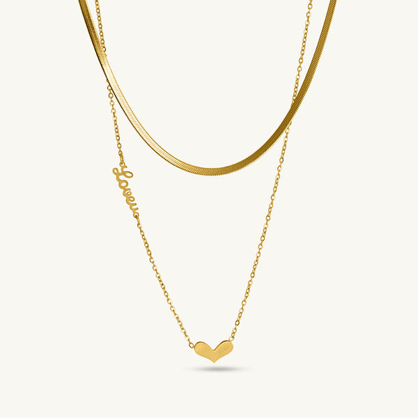 Layered Love Necklace