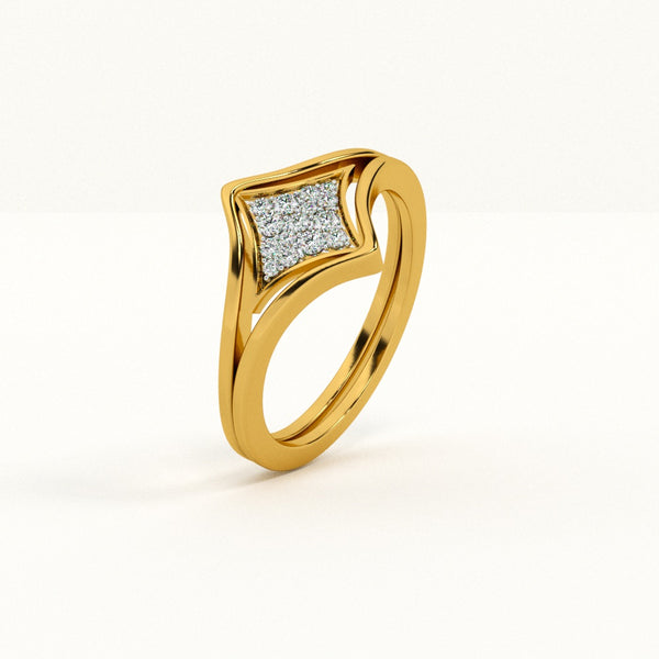 Threaded Glow Signature Ring