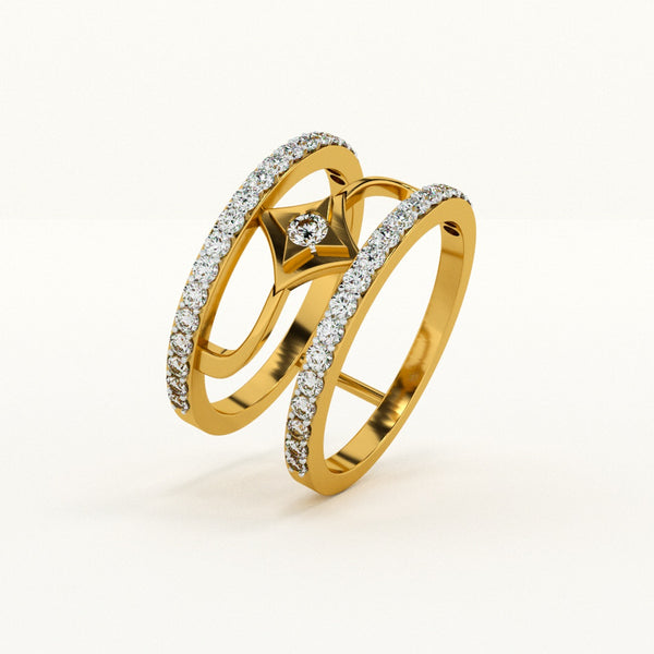 Verve 925 Sterling Silver  Signature Ring