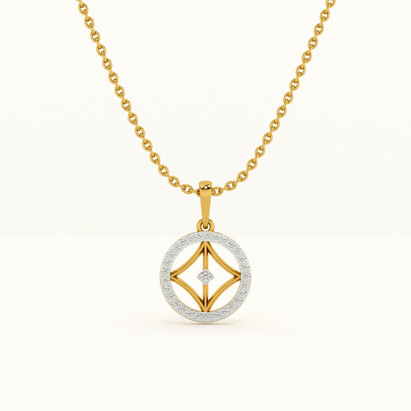 The Line Within 925 Silver Signature Charm Pendant