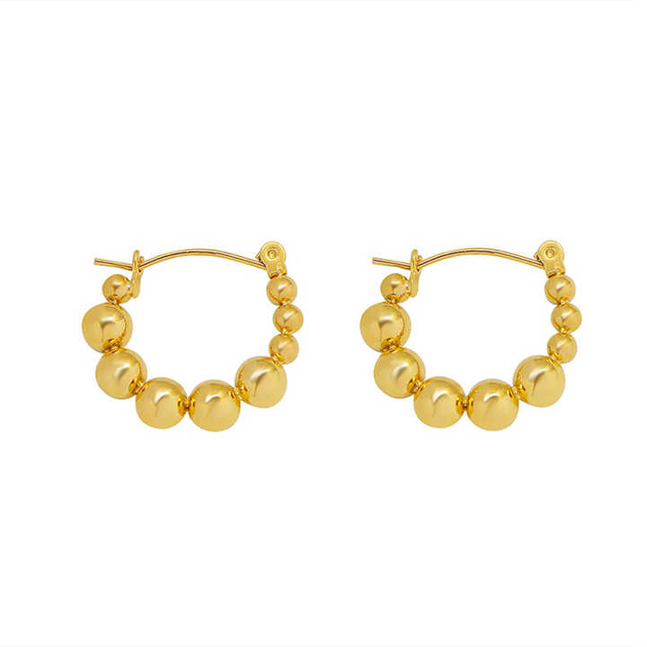 Shop Beaded Hoop Earrings Palmonas-3