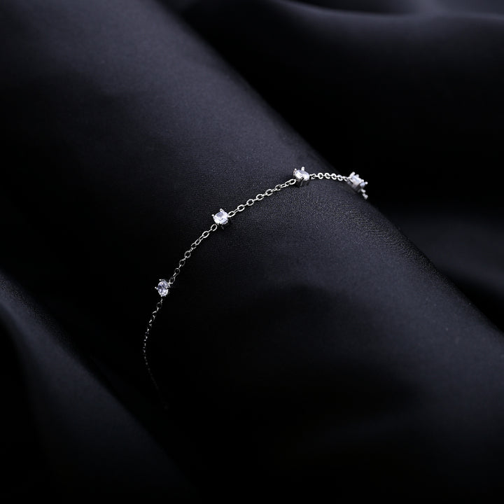 Shop Diamond Studded Bracelet Palmonas-5