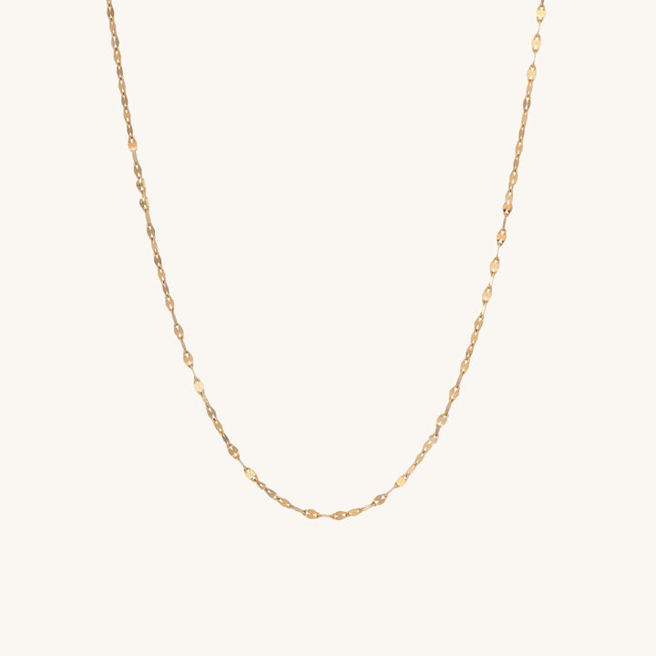 Shop Lip Chain Necklace- 18k Gold Plated Palmonas-2