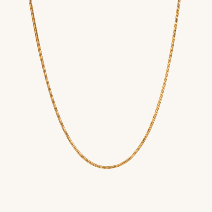 Shop Glossy Chain Necklace- 18k Gold Plated Palmonas-6