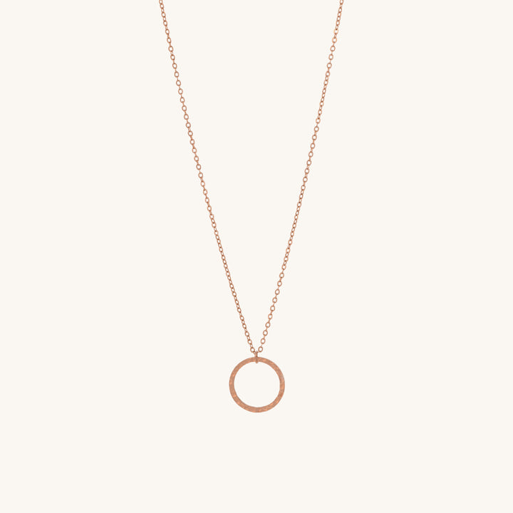 Shop Geometric Round Necklace | 18k Gold Plated Palmonas-2