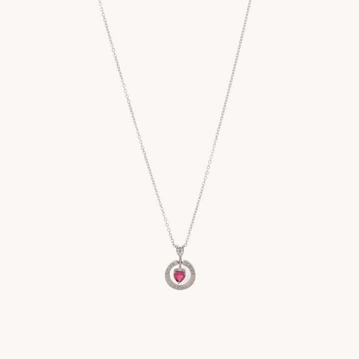 Shop Heart Dangle Necklace Palmonas-6