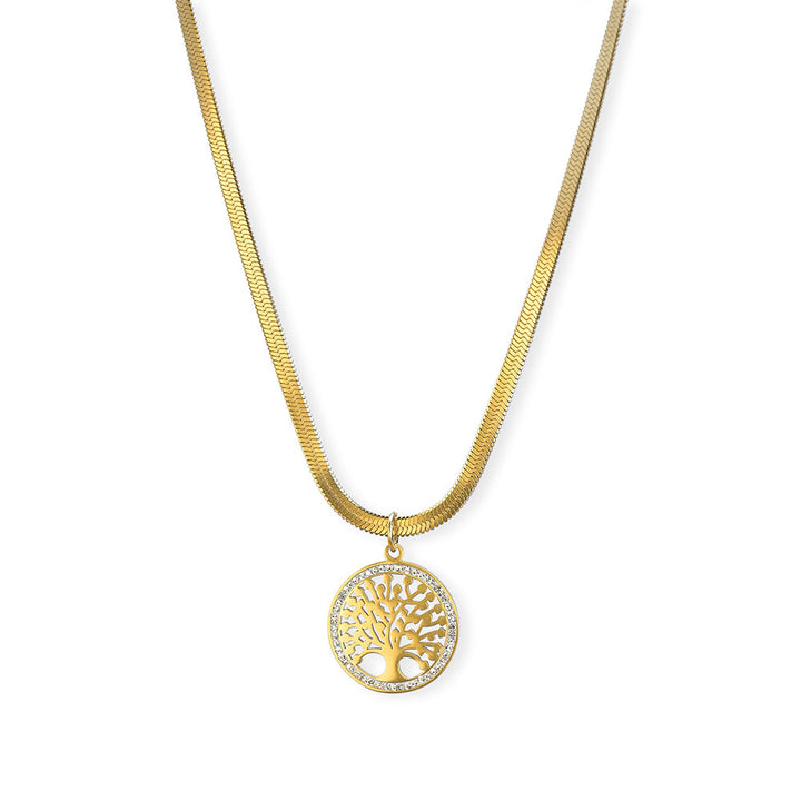 Shop Tree of Life Necklace | 18k Gold Plated Palmonas-2