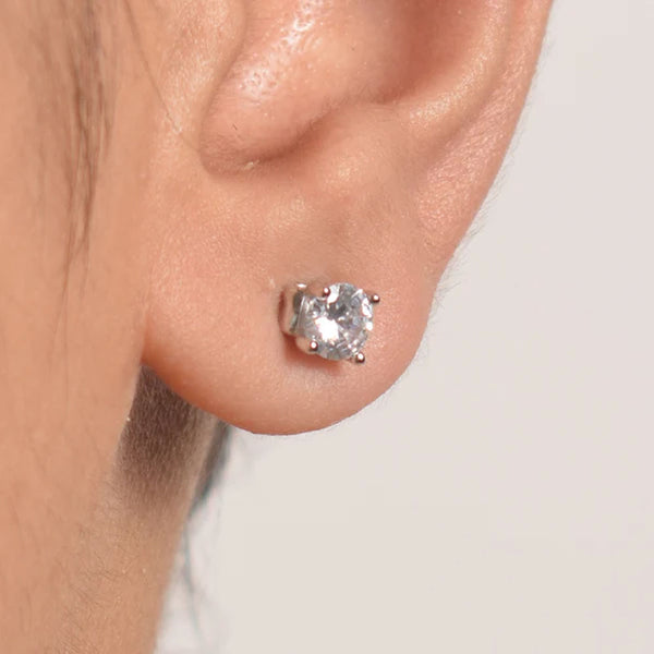 Delicate Monica Stud Earrings- 925 Silver