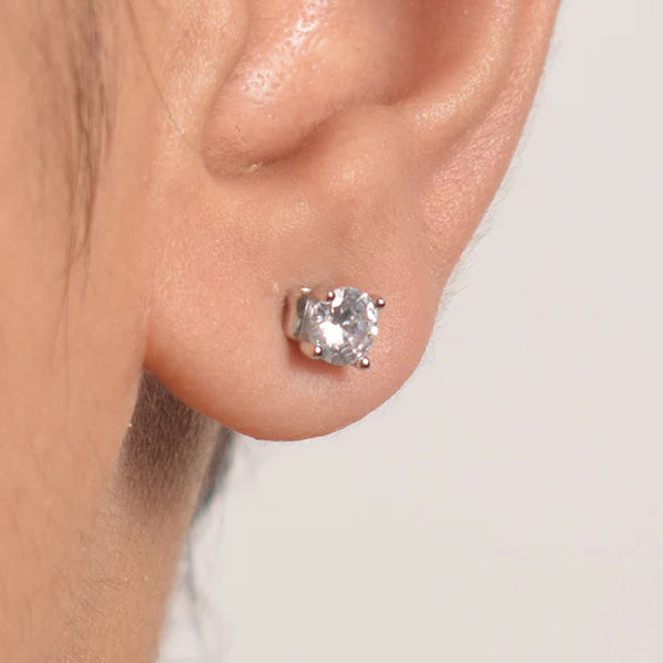 Shop Delicate Monica Stud Earrings- 925 Silver Palmonas-1