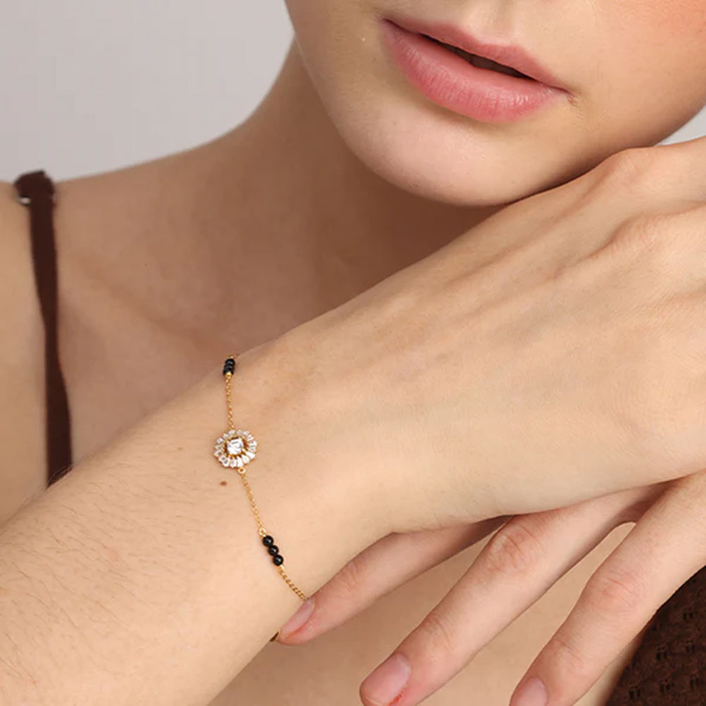 Mangalsutra Bracelet Designs | Bridal Accessories | Mangalsutra Designs |  Diamond pendants designs, Diamond bracelet design, Bracelet designs