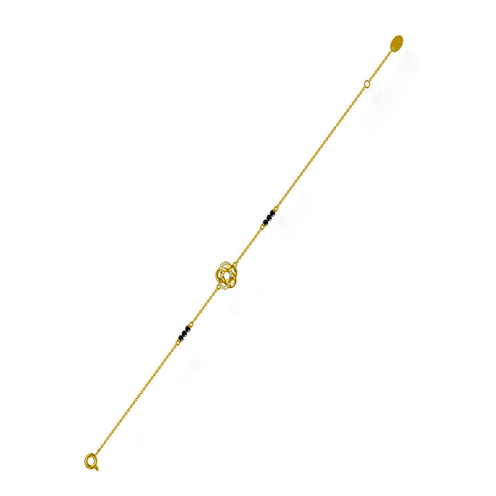 Shop Iravati Mangalsutra Bracelet- 18k Gold Vermeil Palmonas-6