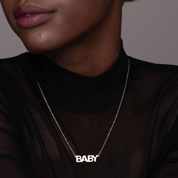 Baby Boo Necklace- 18k Gold Plated
