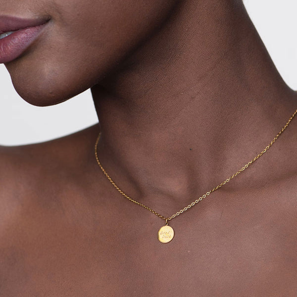 Good Luck Necklace- 18k Gold Plated
