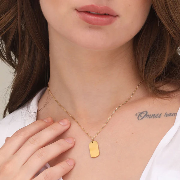 Shop Delicate Round Rays Necklace- 18k Gold Plated Palmonas-5