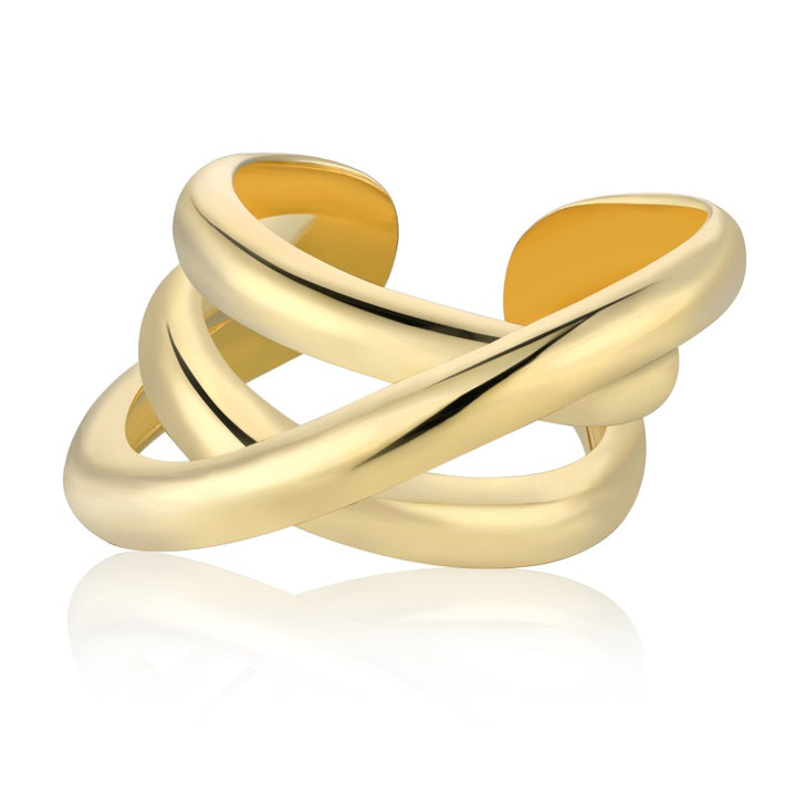Shop Infinity Knot Ring- 18k Gold Plated Palmonas-5