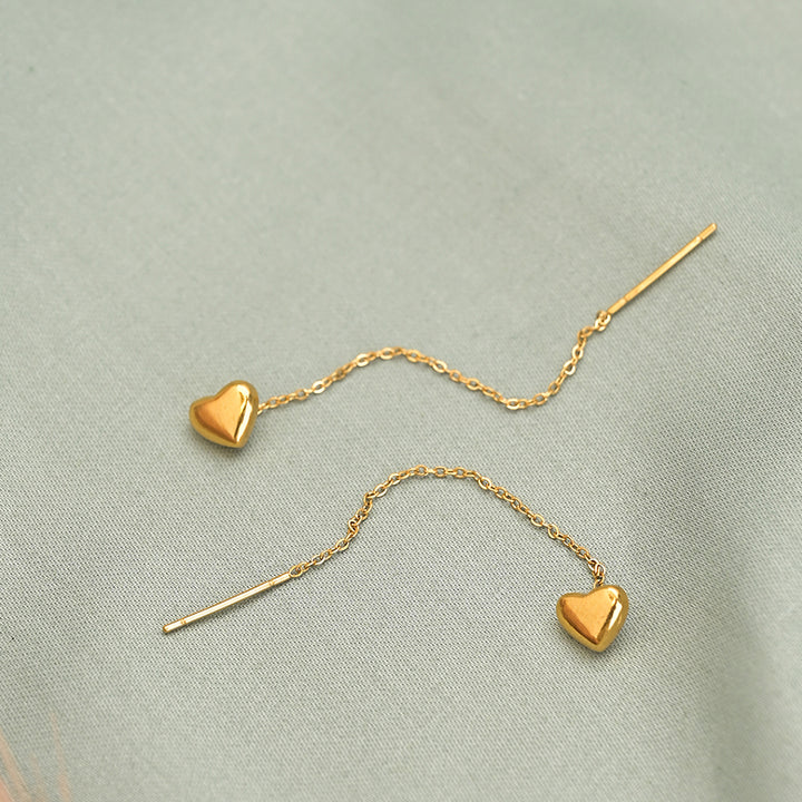 Shop Needle Heart Earrings Palmonas-2