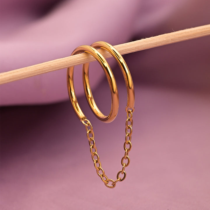 Shop Tassel Chain Spiral Ring Palmonas-2