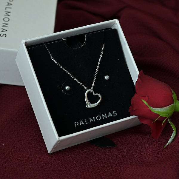 Shop Love Affection Set | 18k White Gold Plated Palmonas-1