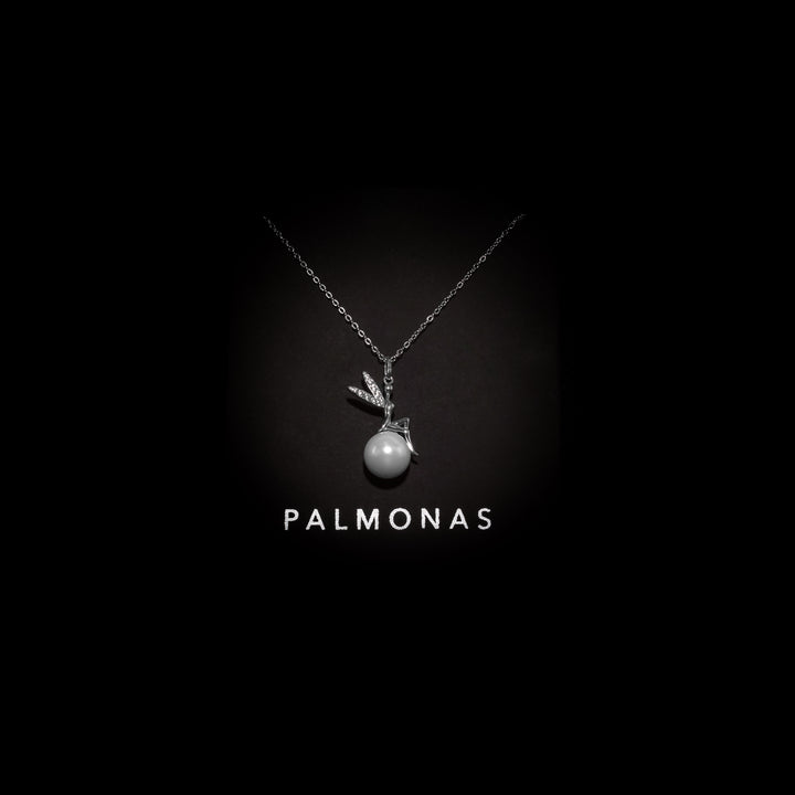 Shop Pearl Angel Necklace Palmonas-7