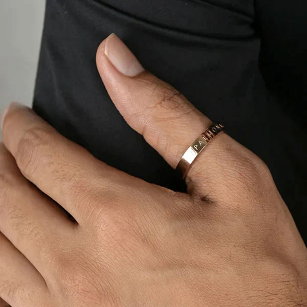 Palmonas Band Men's Ring- Tungsten