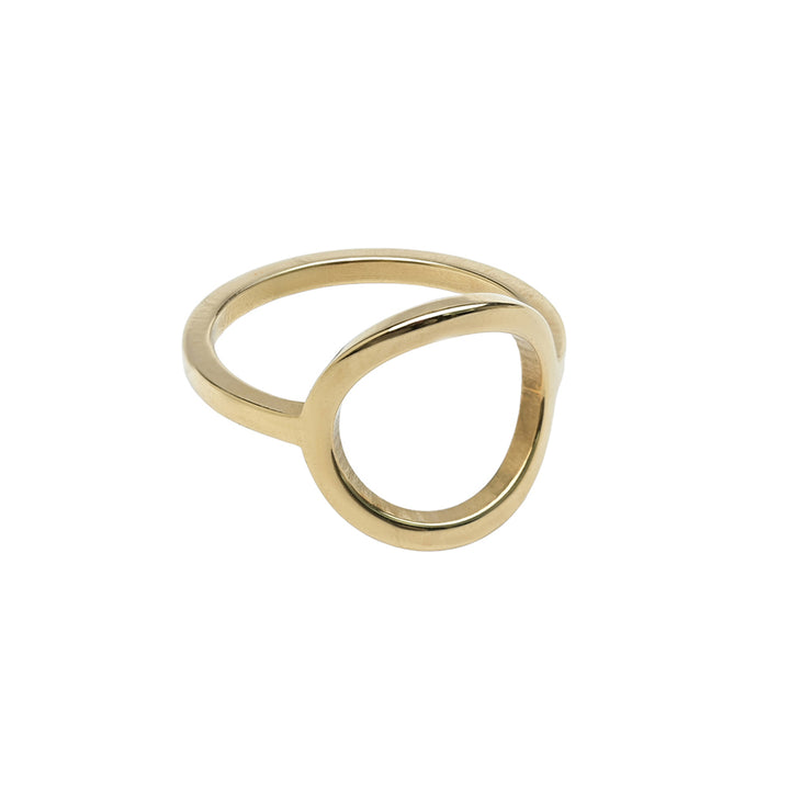 Shop Vintage Geometric Ring- 18k Gold Plated Palmonas-8