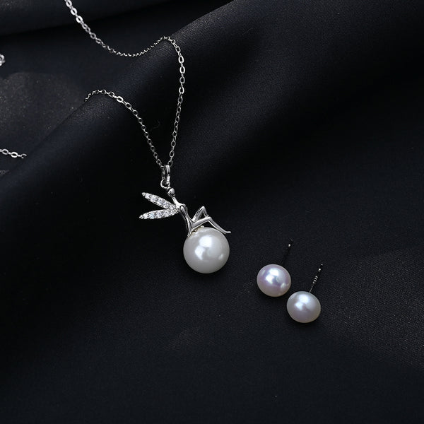Shop Angel Pearl Sets | 925 Silver Palmonas-1