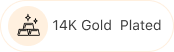 14K Gold Plated
